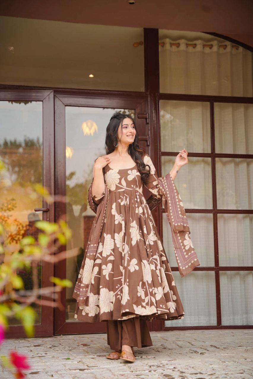 Traditional Embroidered Gown