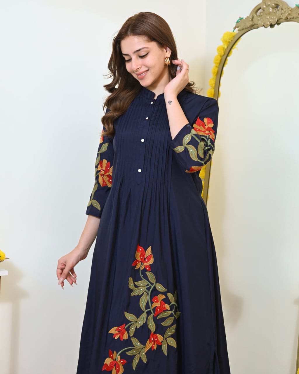 Casual Collar Neck Kurta